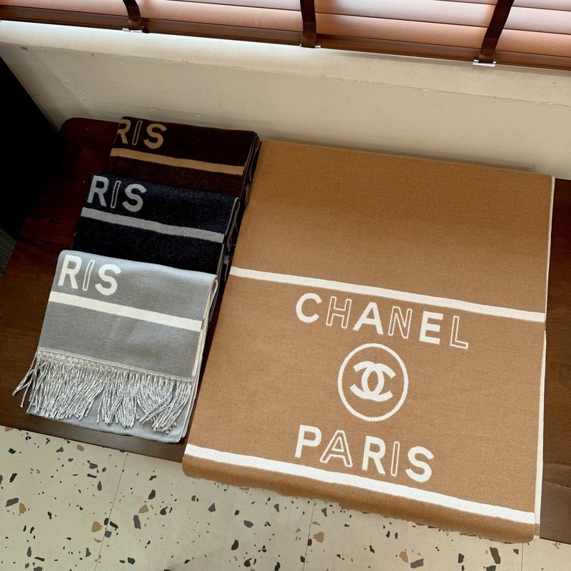 Chanel Scarf 65X180cm E090121